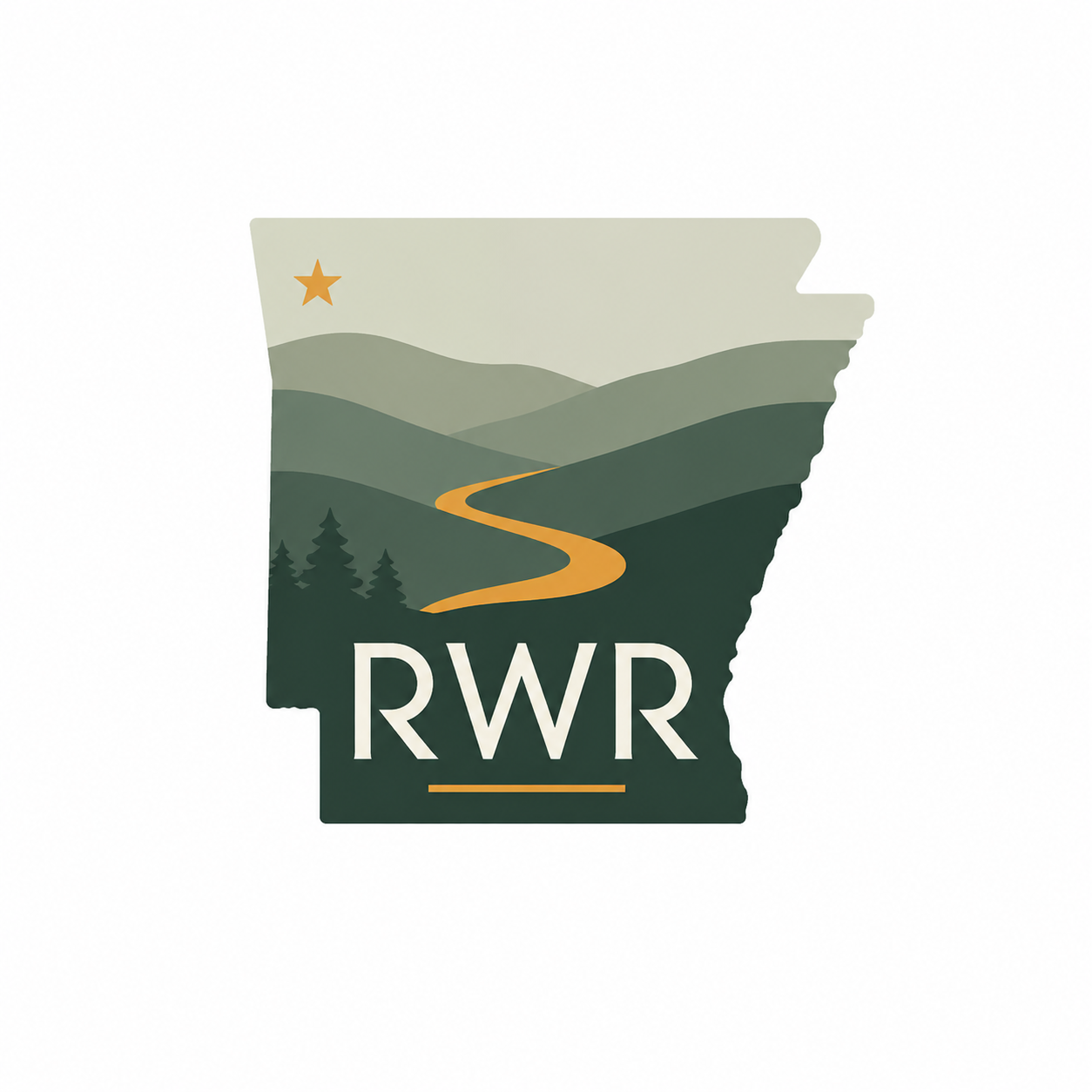 Ride Within Reach — Arkansas trail mark